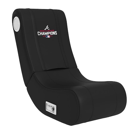 Dreamseat Game Rocker 100 with Atlanta Braves 2021 World Champions Logo XZGARO100-PSMLB20013